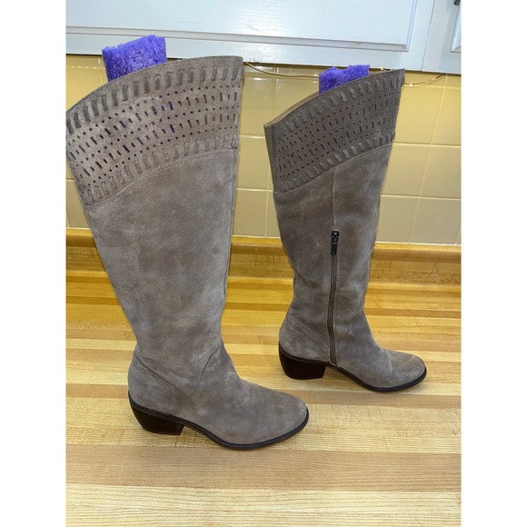 Lucky Brand Kaeliya Suede Knee High Boots 7 - Picture 3 of 10